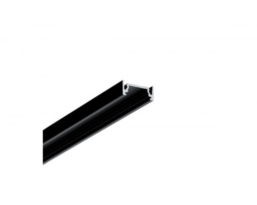 профиль LED SURFACE10.v2 BC/U 2000 чёрный анодированный в упаковке