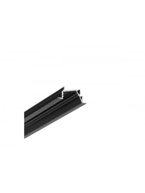 профиль LED DIAGONAL14 F/TY 1000 чёрный анодированный в упаковке