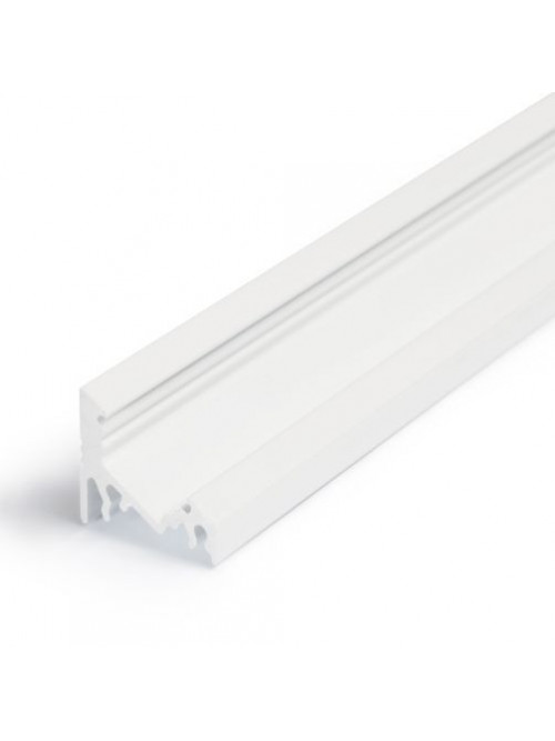 Profil LED de colț CORNER 10, alb, lungime 2m