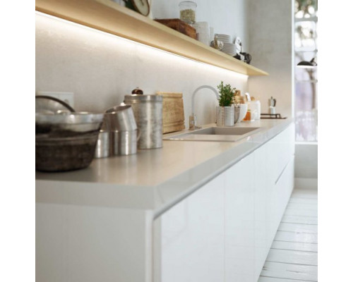 Profil LED încastrat BEGTIN 12, aluminiu neanodizat, lungime 2m