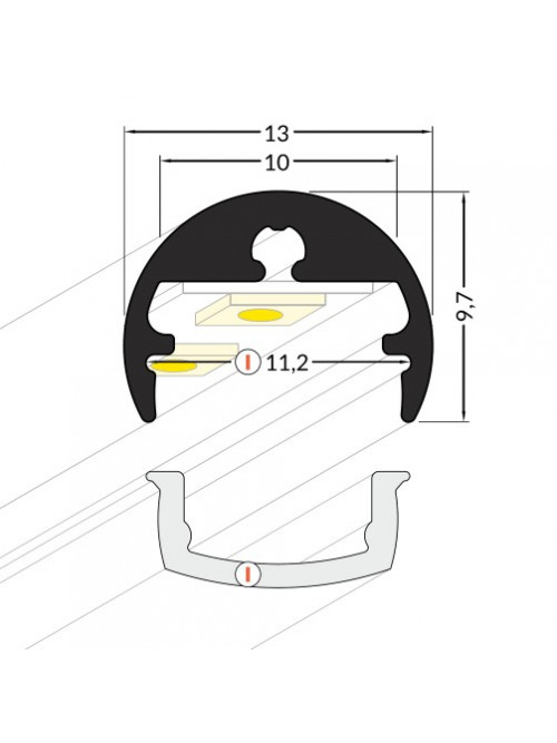 Cablu electric SIP-2T  3x50+1x70mm² (E)