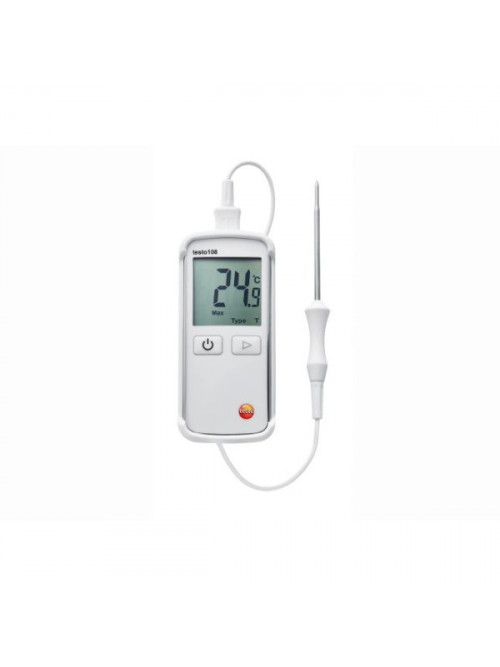 testo 108-2 - Temperature measuring instrument with lockable probe