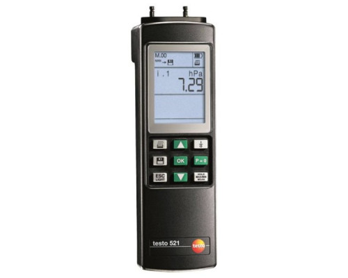 testo 521-3 - differential pressure measuring instrument