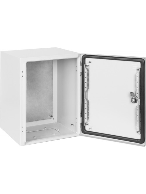 Корпус металлический e.mbox.industrial.p.40.30.20z IP65 з монтажной панеллю (400х300х200)