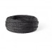 КАБЕЛЬ РЕТРО ТЕКСТИЛЬНАЯ ПЛЕТЕКА 3Х0,75 ММ ЧЕРНЫЙ 100М