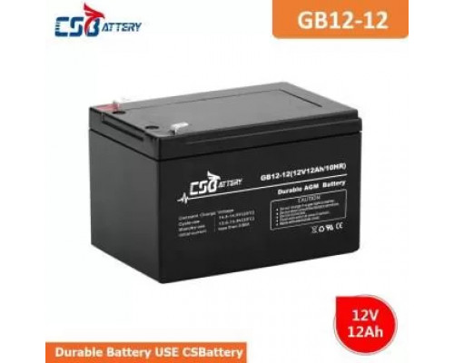 Battery CSB GB 12V12Ah VRLA AGM