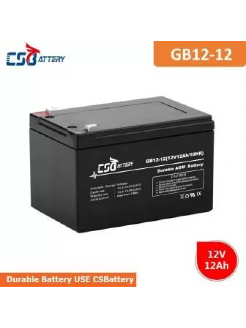 Battery CSB GB 12V12Ah VRLA AGM