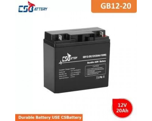 Battery CSB GB 12V20Ah VRLA AGM