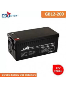 Battery 12V 200Ah Gel Lead Acid