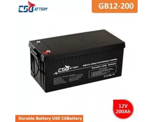 Battery 12V 200Ah Gel Lead Acid