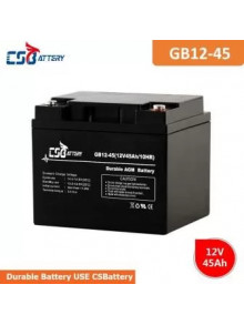 Battery CSB GB 12V45Ah AGM VRLA