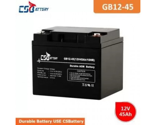 Battery CSB GB 12V45Ah AGM VRLA