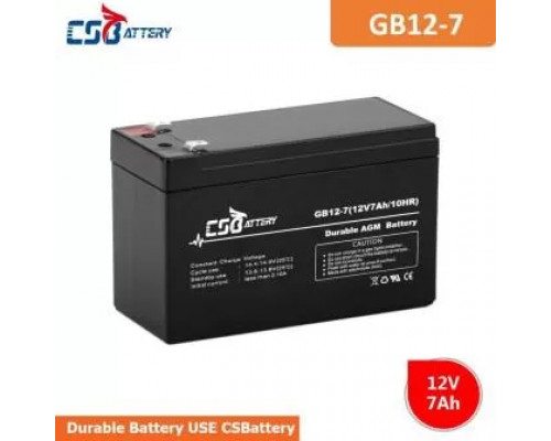 Battery CSB GB 12V7Ah VRLA AGM