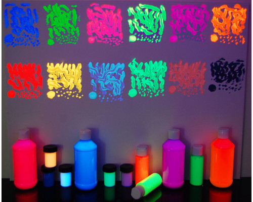 Светящаяся краска, флуоресцентная краска, люминесцентная краска, люминофор
