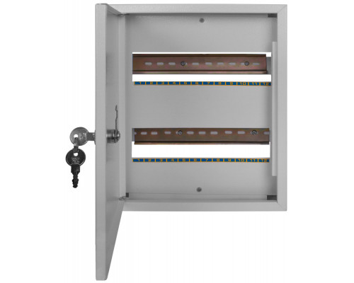 Шкаф e.mbox.stand.n.24.z (330х275х100),  IP 44 навесной с задней стенкой , с замком