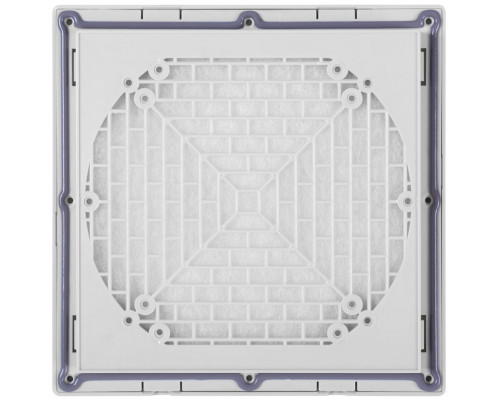 Решетка с фильтром e.climat.filter.pro.204 для вентилятора120х120мм