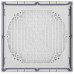 Решетка с фильтром e.climat.filter.pro.204 для вентилятора120х120мм