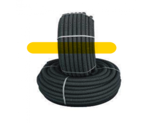 25 Q Tub spiralat negru (INS.18,40mm-EXT.25,00mm)