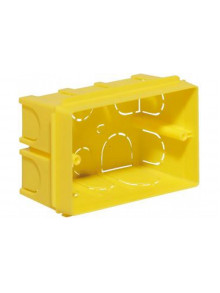 One-gang box (Italian and American standard), 100 x 60 x 52 mm