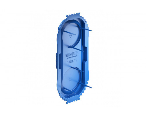 Signal cover UP¹ for installation openings Ø 2x60 mm