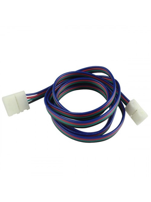 Коннектор PROLUM™ для LED ленты 10 мм, RGB + 2 зажима