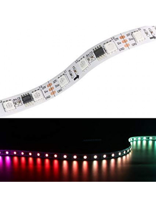 Светодиодная LED лента PROLUM™ 12V; 5050\60; IP20; Series "SMART", RGB (Pixel Full Color)