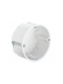 One-gang box, Depth 35 mm, halogen-free