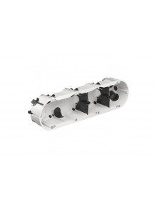O-range ECON® 4 one-gang junction box, air-tight, Depth 48 mm, halogen-free