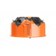 Junction box Ø 120 mm O-range ECON®, air-tight, Depth 65 mm