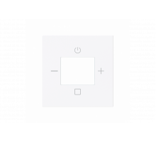 Busch-Jaeger – 8252-44G-101 Cover plate with legend Radio studio white - Busch-art linear