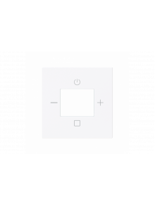 Busch-Jaeger – 8252-44G-101 Cover plate with legend Radio studio white - Busch-art linear