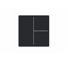 Busch-Jaeger – LFW/A.3.63.11-885 Cover plate black matt - 63x63