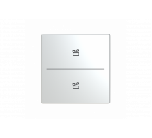 Busch-Jaeger – LFST/A.2.63.11-866 Cover plate with legend with Symbol "scene" stainless steel - Pure Stainless Steel