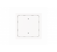 Rocker for Switch/push button Single rocker studio white matt - Busch-art linear