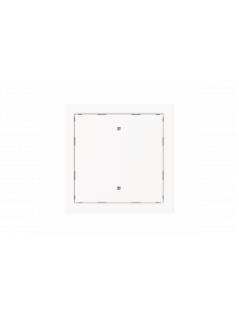 Rocker for Switch/push button Single rocker studio white matt - Busch-art linear