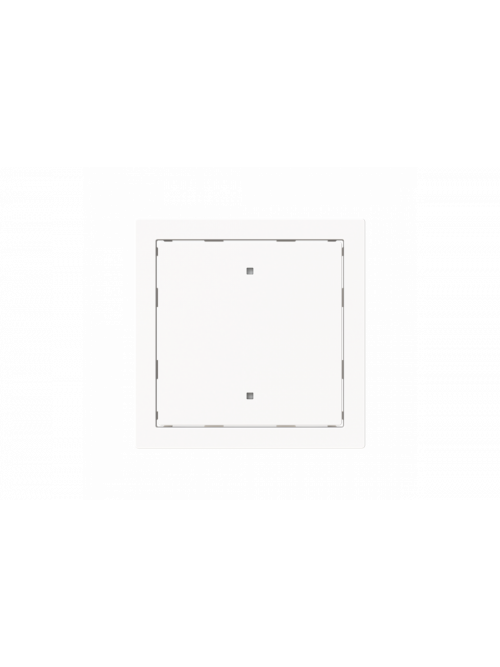 Rocker for Switch/push button Single rocker studio white matt - Busch-art linear