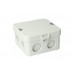 Junction box AK1-IP65, grey, with 8 entries M25
