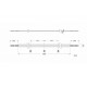 LED Star Strip 400 ZeroPitch Furniture, 13,5W 940/24V 3M