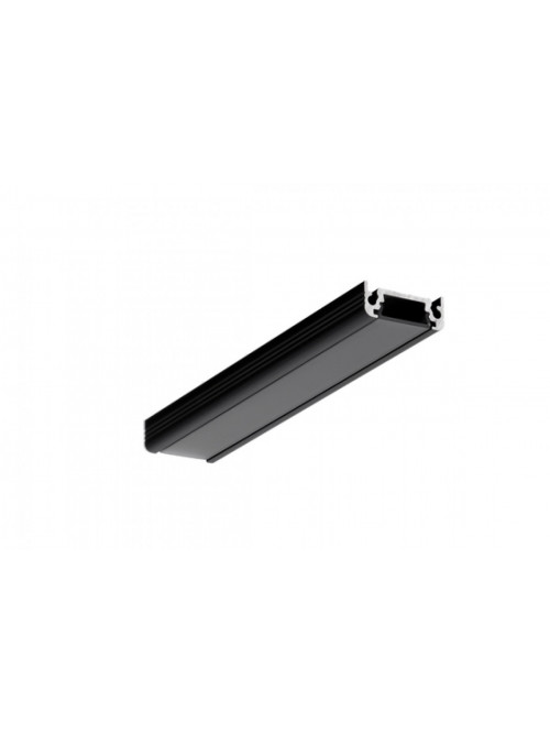 профиль LED SURFACE10 BC/UX 2000 чёрный анодированный [40szt]