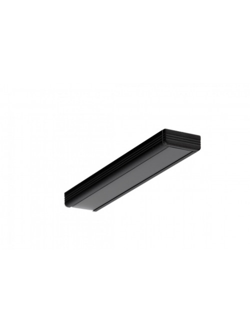 профиль LED SURFACE10 BC/UX 2000 чёрный анодированный [40szt]