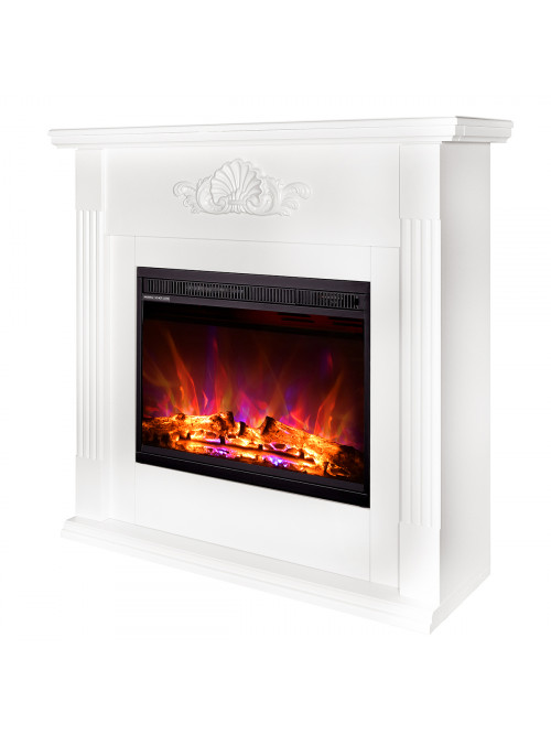 Каминокомплект Sofia & Lorance color, 1000x1000x320 мм, 1500W, 3 цвета пламени, 2 мощности обогрева, 5 режимов интенсивности пламени