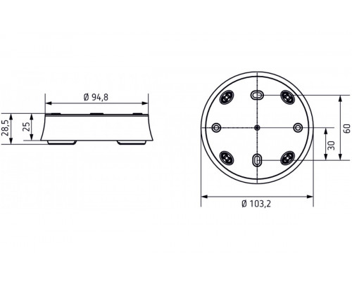 Surface frame 110B WH