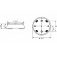 Surface frame 110B WH