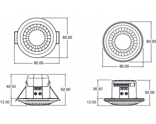 LUXA 103 S360-100-12 DE-UP WH