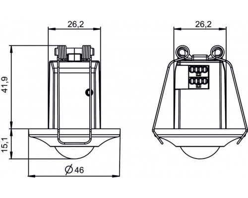 thePiccola P360 KNX DE WH