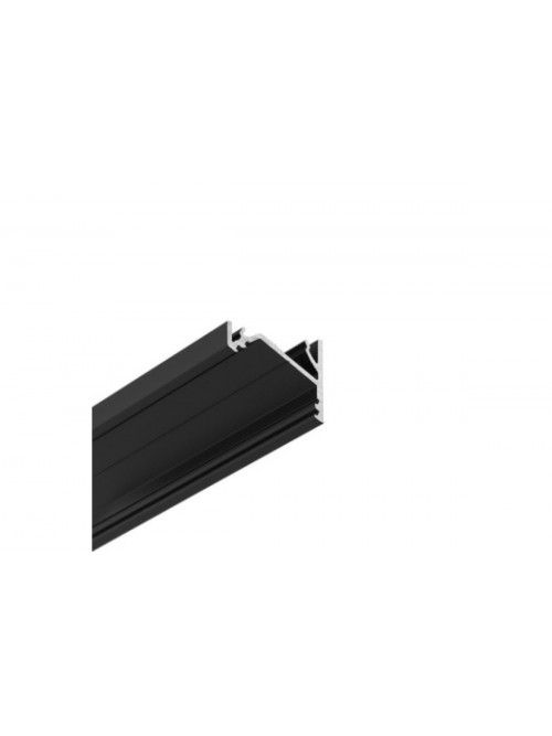 профиль LED CORNER16.v2 AC-6/TY 2000 чёрный анодированный