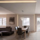 Profil LED aparent BEGTON 12, negru, lungime 2m
