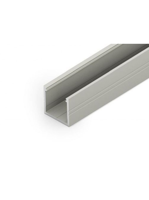 Profil LED aparent SMART 16, aluminiu anodizat, lungime 2m
