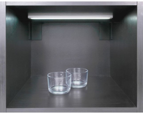 Profil LED aparent SURFACE 14, negru, lungime 2m