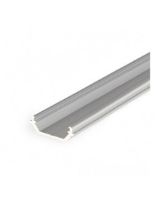 Profil LED de colț QUARTER 10, aluminiu anodizat, lungime 2m